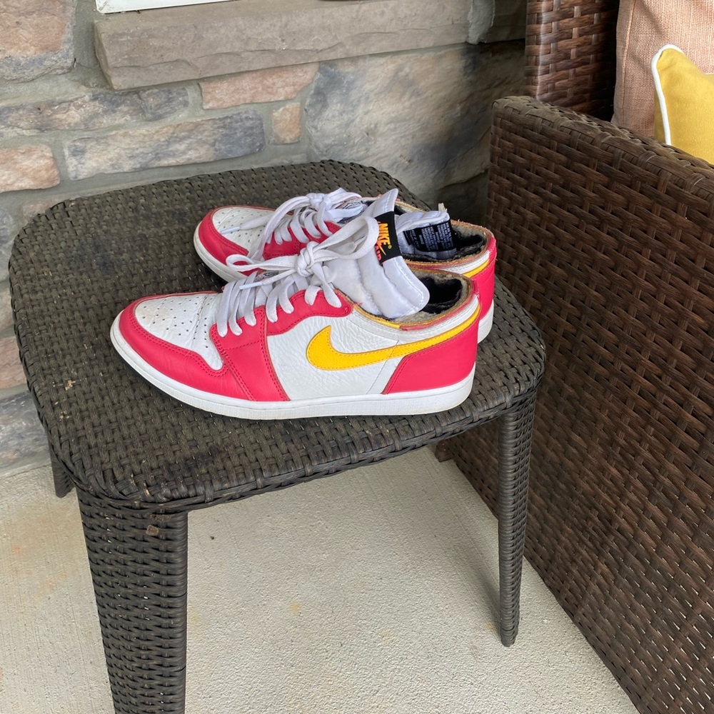 Air Jordan 1 fusion red customs dunks nikes